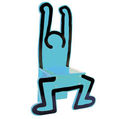 Child Chair featuring a design by Keith Haring 5