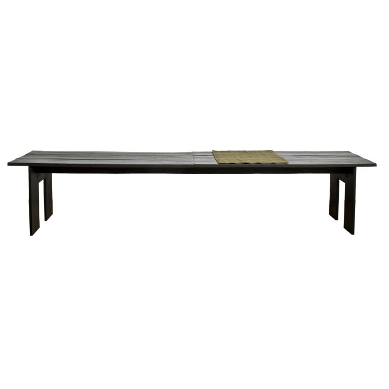 Shipped Bench by Helen Mirra For Sale