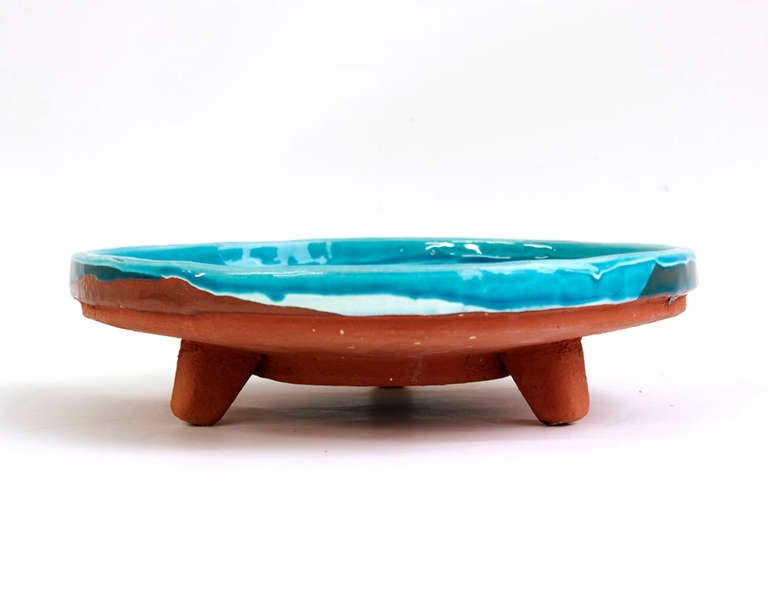 American Terracotta Plates 'Set of Five' by Steve Keister