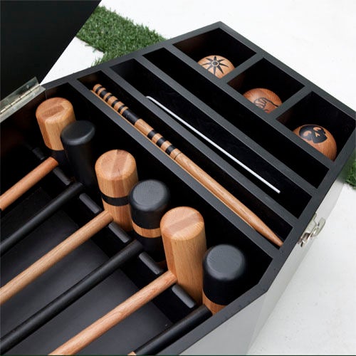 American Croquet Set by Mark Dion