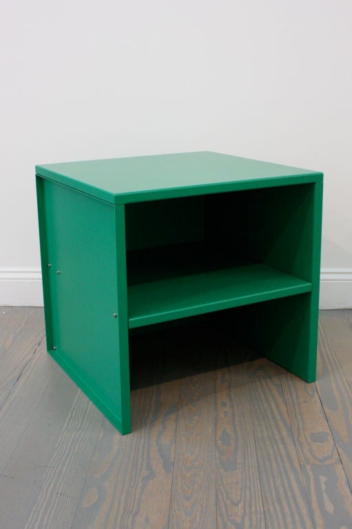 Donald Judd's furniture is perhaps one of the most recognizable and important examples of furniture designed by a visual artist. 