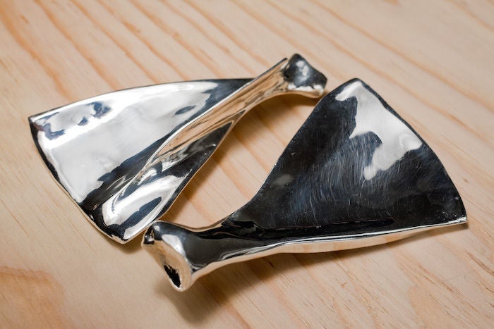 French Bone Cutlery (Salad Tossers) by John Gerrard