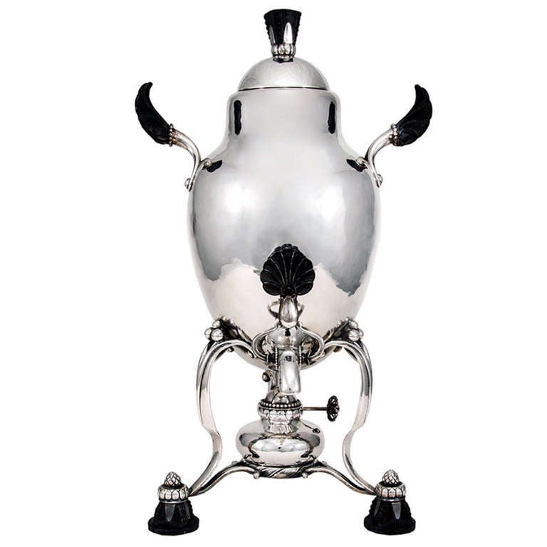Jensen Samovar Tea Kettle at 1stdibs