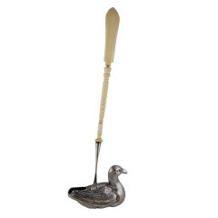 Antique Punch Ladle in the form of a Duck