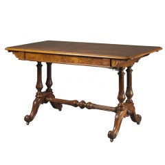 Victorian Library Table
