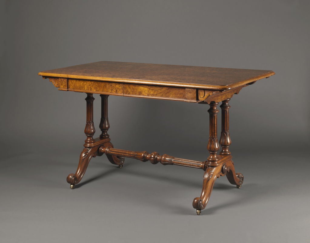 Victorian Library Table