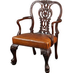 19th Century Open Armchair