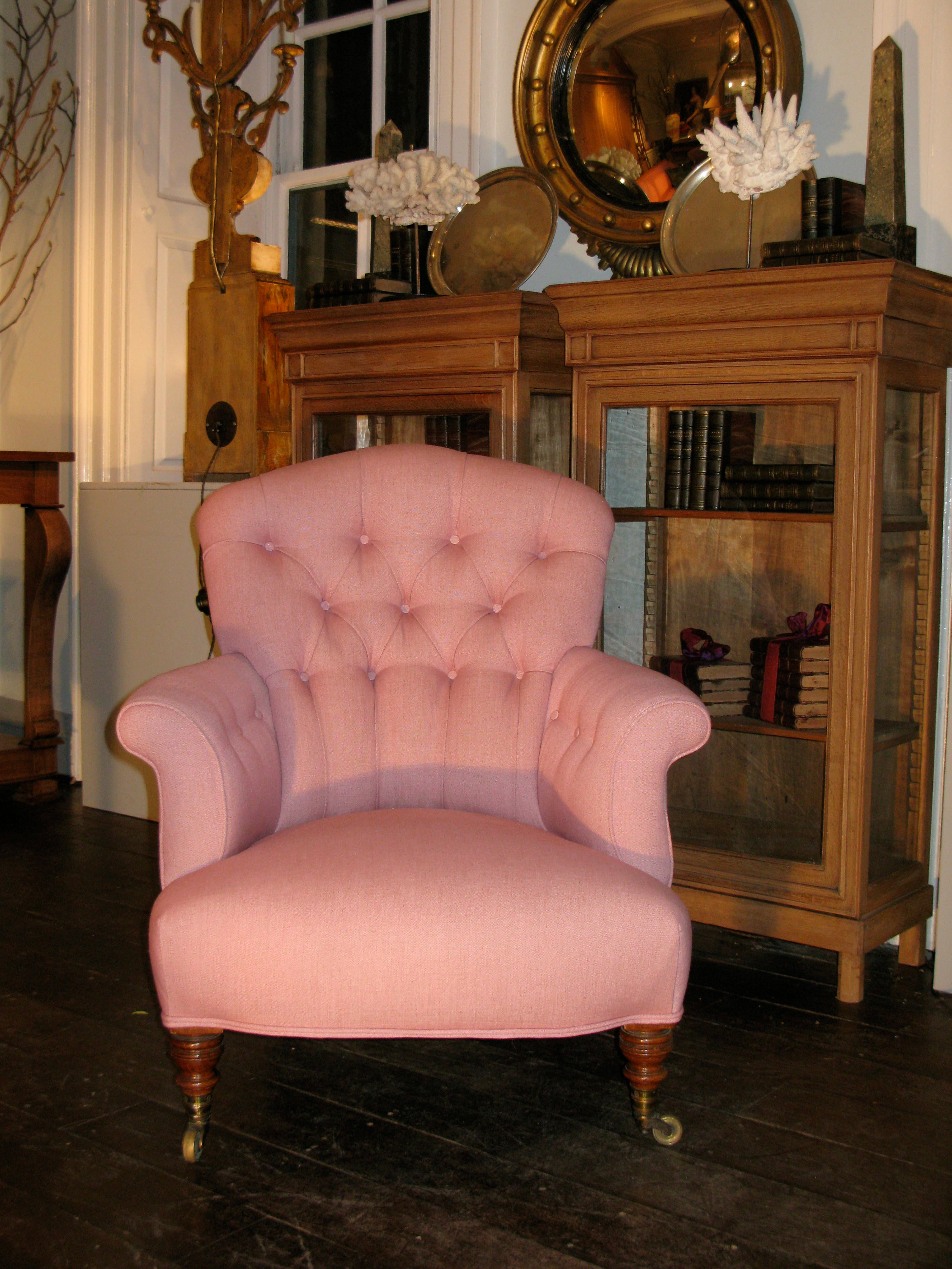 An Original 19th Cent Howard & Sons Country House Armchair