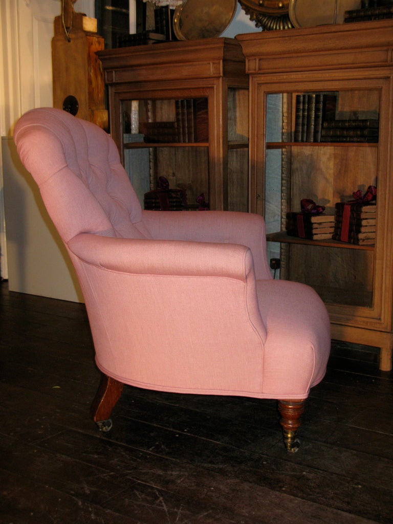 An Original 19th Cent Howard & Sons Country House Armchair 1