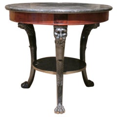 Outstanding Early 19th Cent French Gueridon