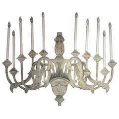 Vintage Wonderful 1930s Theatre Wall Chandelier from an Italian Theatre