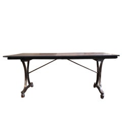 Early 20th Century Industrial Dining Table / Desk