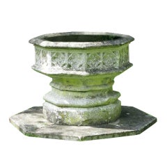 Wonderful and Very Large Composite Stone Planter