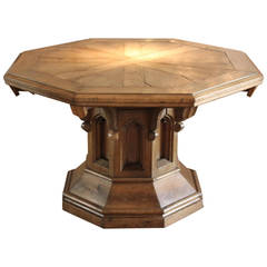 19th Century Country House Octagonal Centre Table