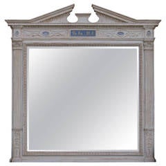 19th Century English Country House Architectural Mirror in the Adam Style