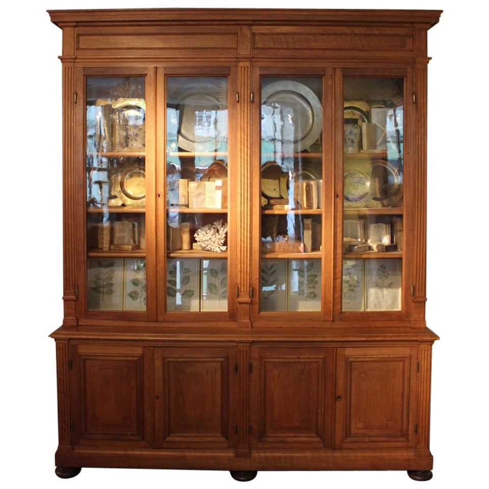 19th Century English Oak Bookcase