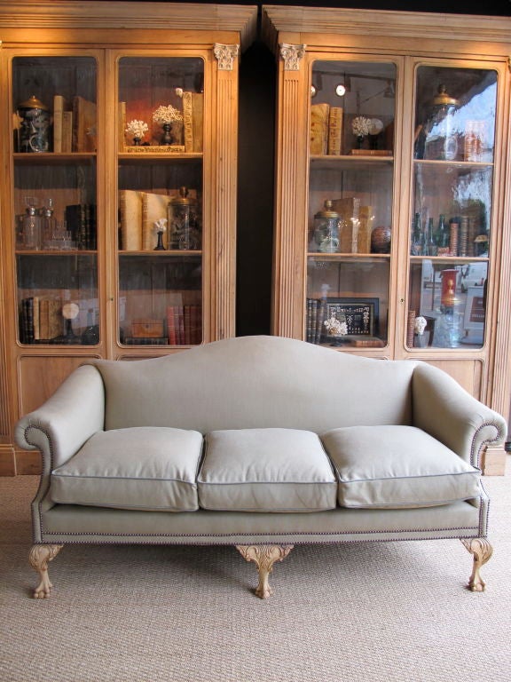 19th century English three seater sofa