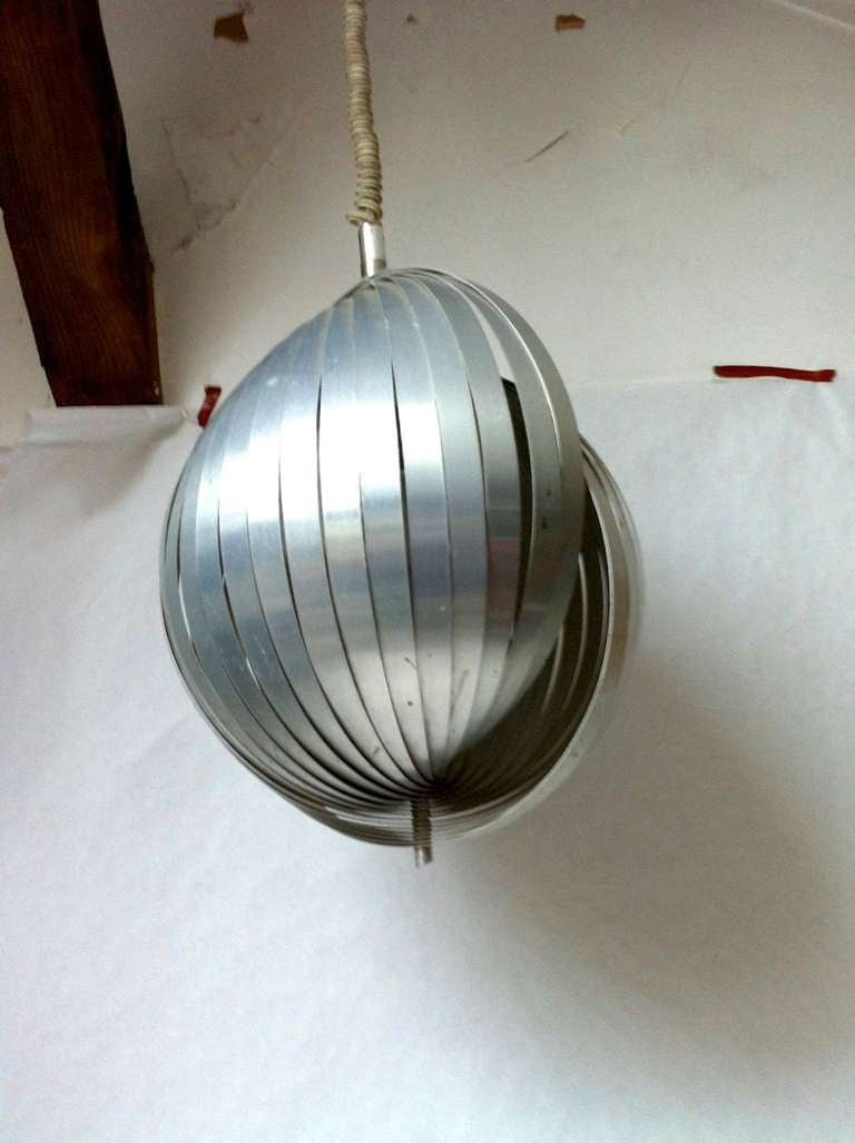 Henri Mathieu superb design large shell like pendant.