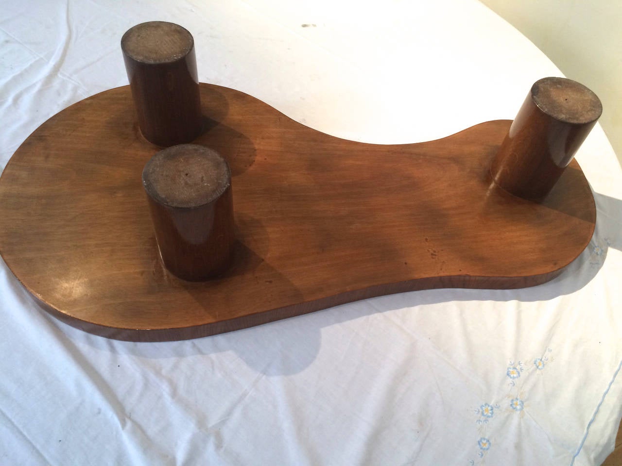 Tavolino da caffè in Oak Oak di Jean Royère, modello 