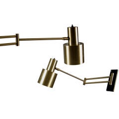 Pair of Extendable Wall Sconces by Jo Hammerborg