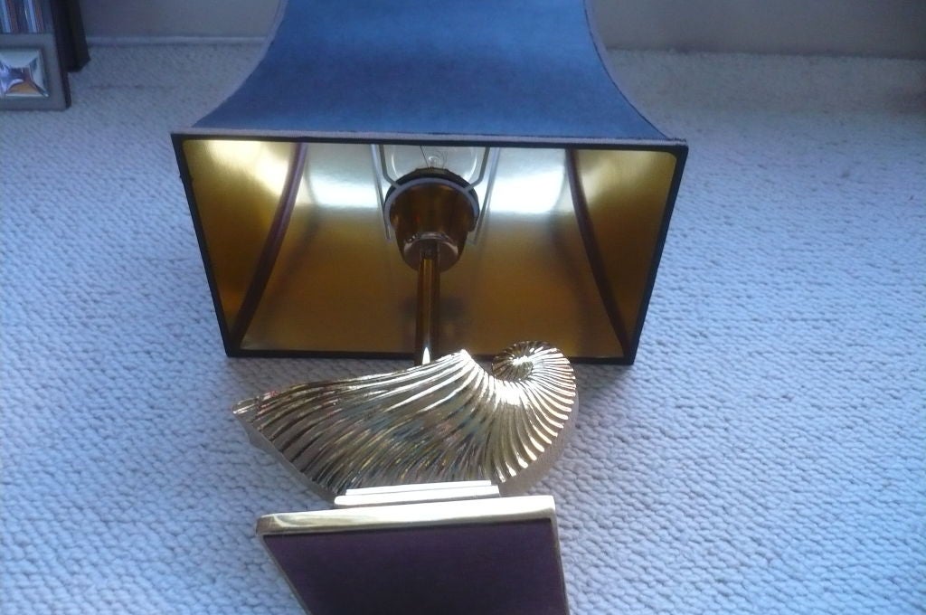 French  Bouillotte Lamp By Maison Charles In Gold Bronze