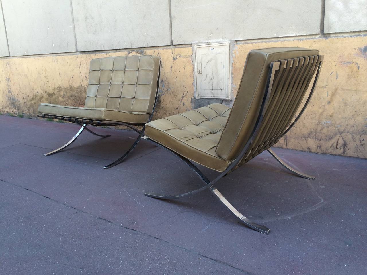 American Pair of Mies van der Rohe 