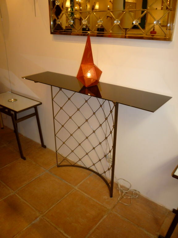 MATHIEU MATEGOT very rare Saladin lamp called model BAGDAD