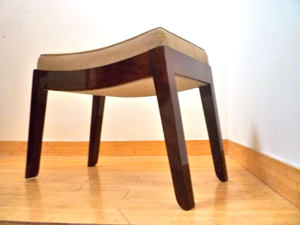 Art Deco Bench Attributed to Dominique