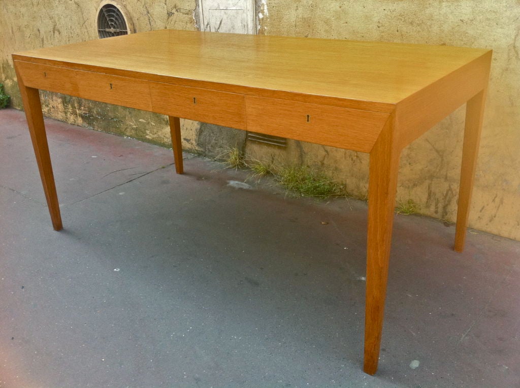 Severin Hansen Rare Oak Pure Design Four-Drawer Desk 5