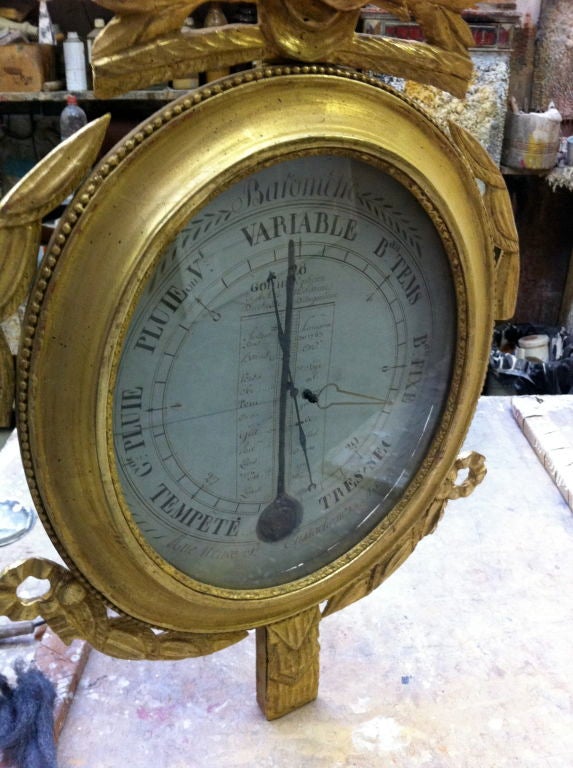 18th Century French Barometer In Excellent Condition For Sale In Paris, ile de france