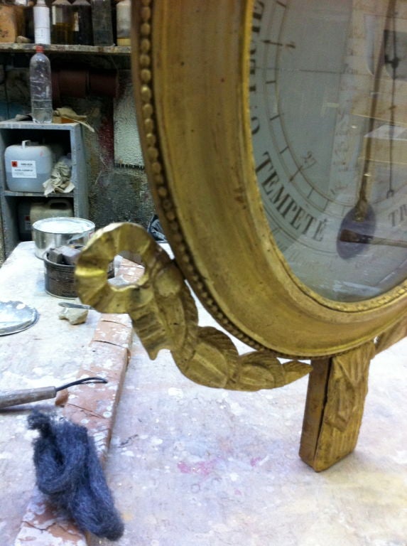 18th Century French Barometer For Sale 3