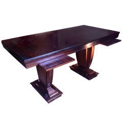 Pierre-Paul Montagnac Extreme Quality Macassar Ebony Desk