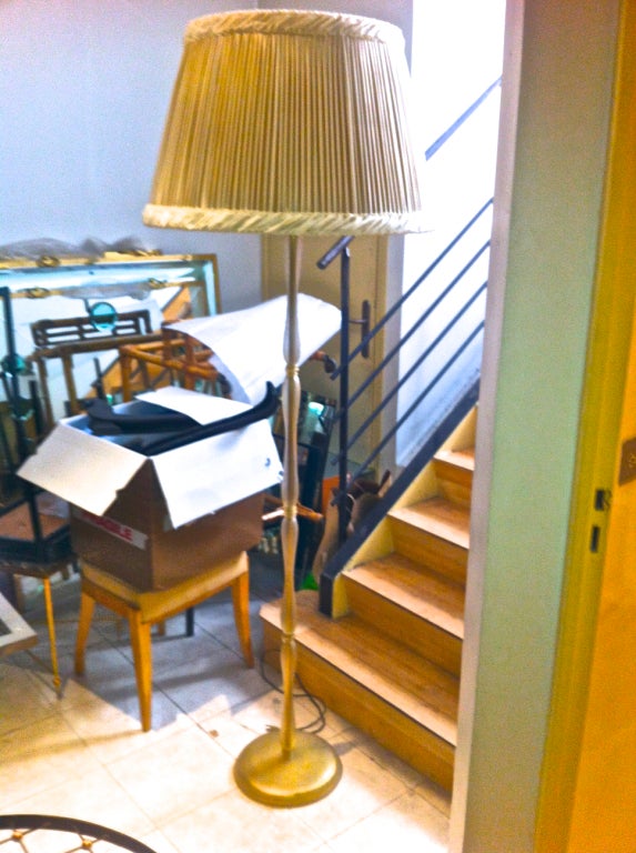 Seguso Murano Exceptional Coroso  Standing Lamp For Sale 1