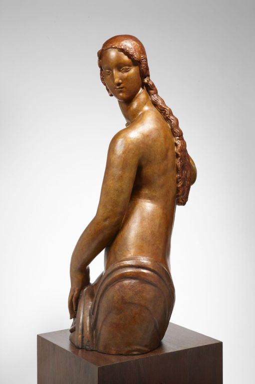 Right Nymph From The Homage To Jean Goujon By Alfred Janniot