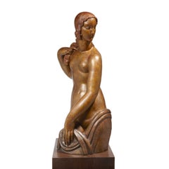 Right Nymph From The Homage To Jean Goujon By Alfred Janniot
