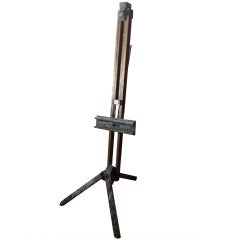 Large 19th Century Painter's Easel