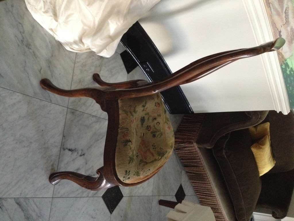 British Queen Anne Walnut Side Chair