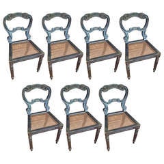 Carved Regency-style Dining Chairs