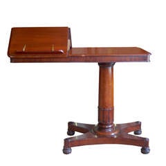 William IV Adjustable Library/Reading Table
