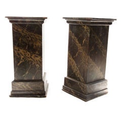Pair of Marbled Stands