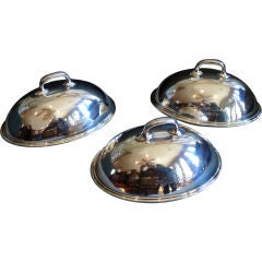 Silver Plate Food Covers