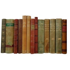 19th Century Leather-Bound Books