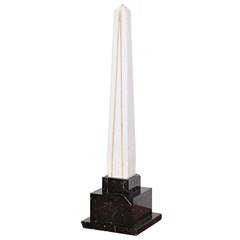 A Granite and Marble Obelisk