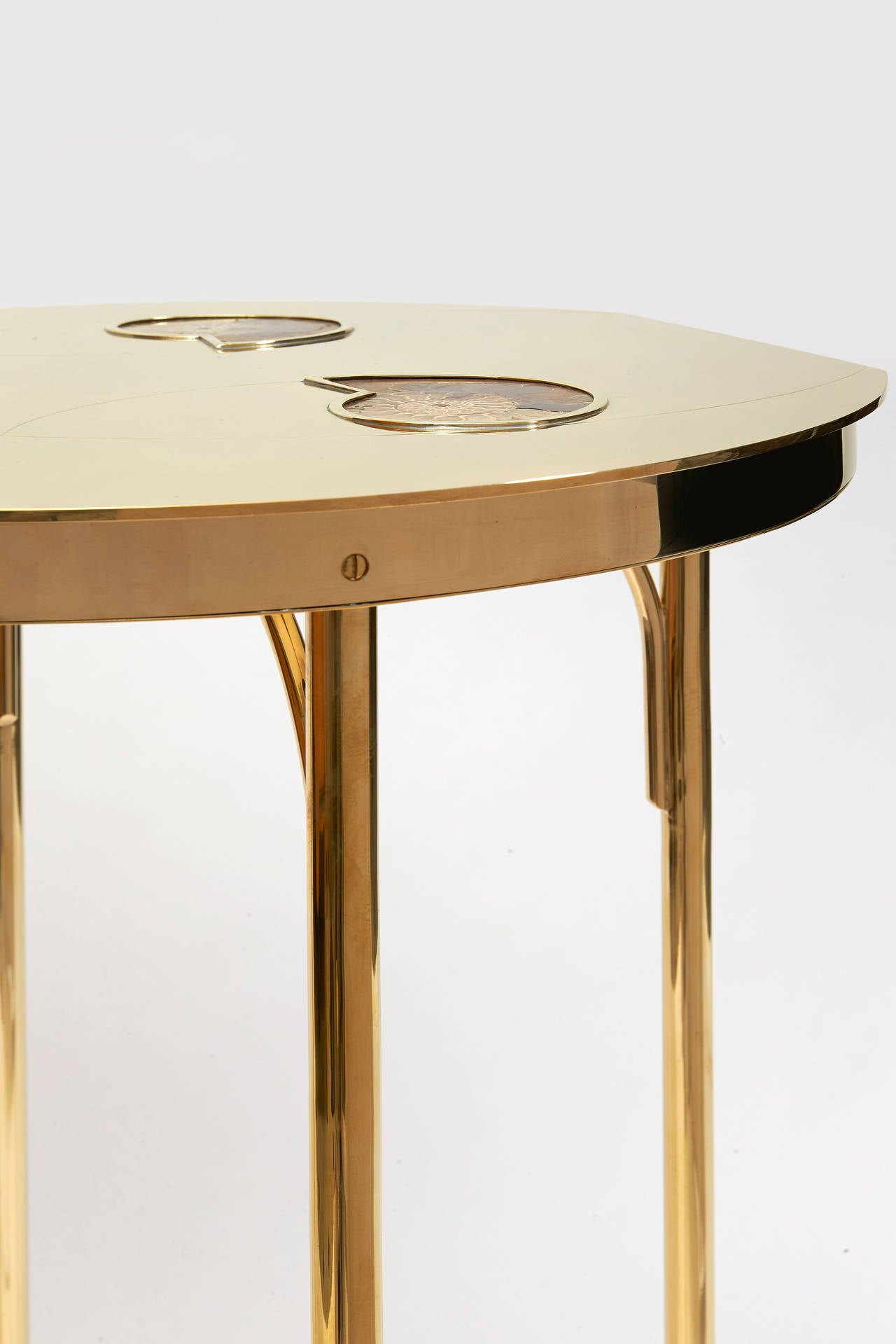 Pedestal table by Claude de Muzac In Excellent Condition In Paris, FR