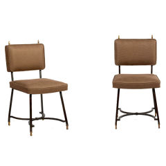 Gilbert Poillerat chairs