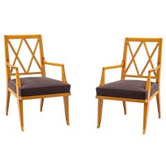 Armchairs by Lucien Rollin