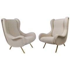 Pair of "Senior" Armchairs