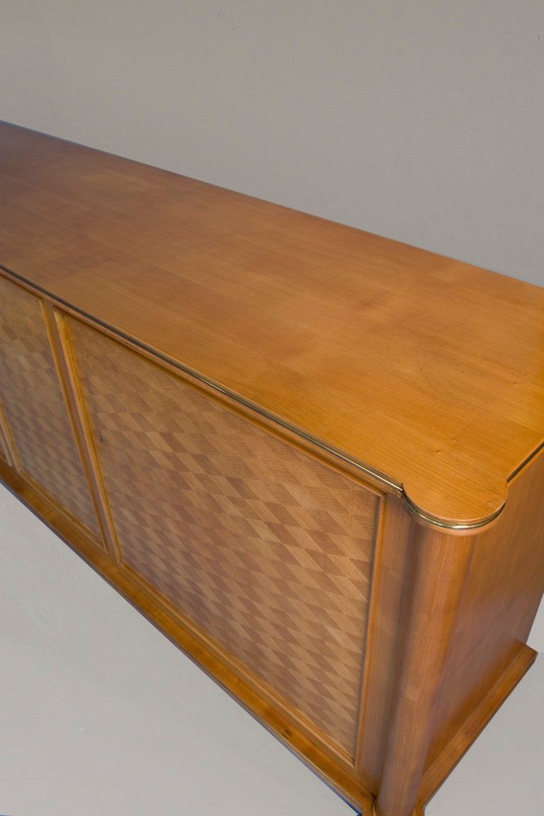 Mid-20th Century French Cherry Cabinet by Jules Leleu
