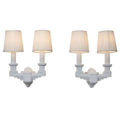 Two Arm Plaster Sconces
