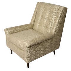 Flared Arm Lounge Chair